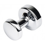 Cuier dublu HANDY GRIP, crom (magnet)