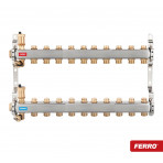 Distribuitor cu 10 cai 1'' inox Ferro
