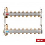 Distribuitor cu 8 cai 1'' inox Ferro