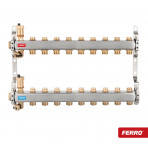 Distribuitor cu 9 cai 1'' inox Ferro