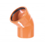 CURBA CANAL PVC 45"D. 125