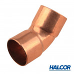 Cot cupru 45° FF 54 mm